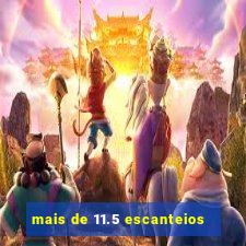 mais de 11.5 escanteios